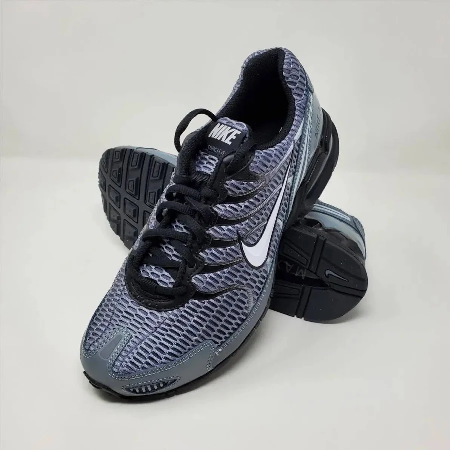 Nike Air Max Torch 4 Cool Grey Black White 343846-012 Men`s Size 9