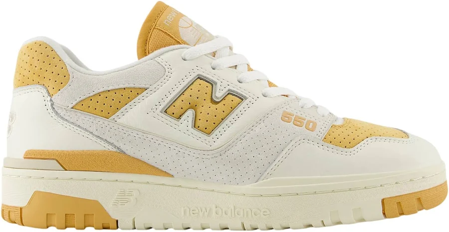Balance 550 White Sea Salt Dried Apricot Bb550lea Sz 10 Men's