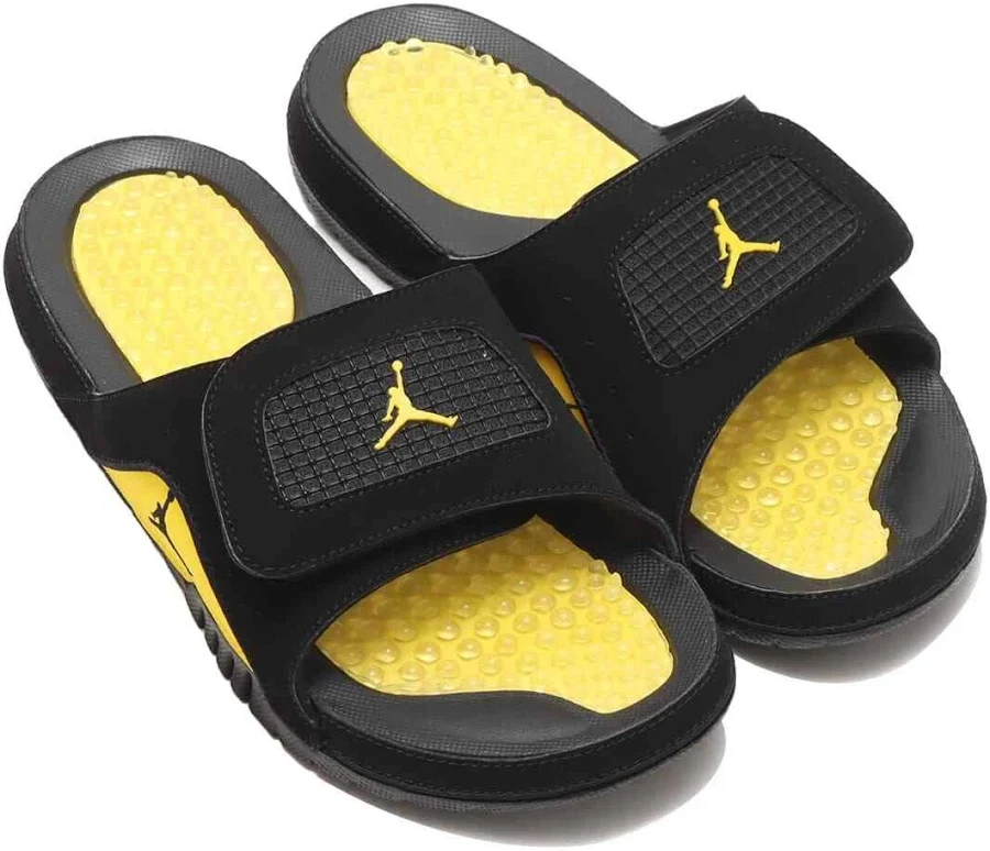 Nike Air Jordan Hydro 4 Retro Slide Thunder Men's 532225-017