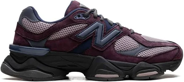New Balance - 9060 "Plum Brown Ice Wine" sneakers - men - Mesh/Fabric/Calf Suede/Rubber - 10.5 - Purple