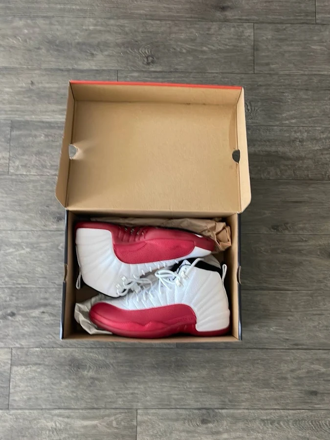 Nike Shoes | Jordan 12 Cherry | Color: Red/White | Size: 11.5 | Justcontinue's Closet