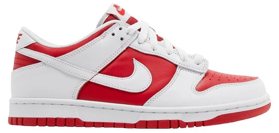 Nike Dunk Low Gs Championship - Red