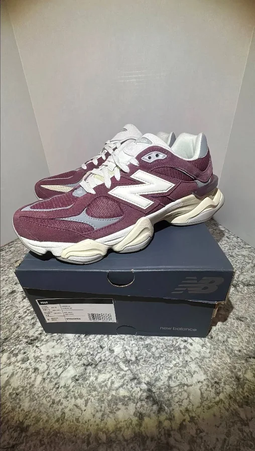 S35- New Balance 9060 Washed Burgundy1