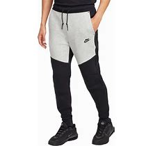 Nike Men's Tech Fleece Joggers, Medium, Black/DK Grey Heather