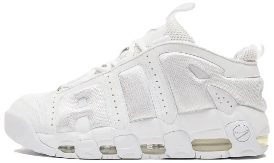 Nike Air More Uptempo Low “triple White”fz3055-100 Men's Sizes