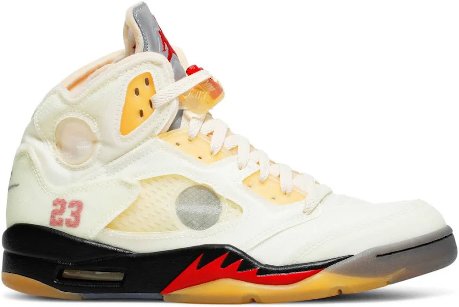 Air Jordan 5 Retro Off-White Sail