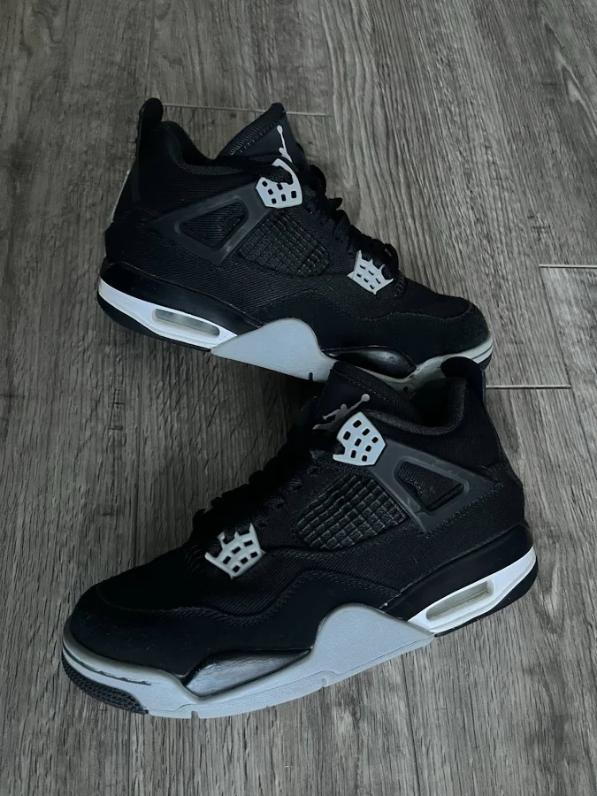 Air Jordan 4 Retro SE Black Canvas