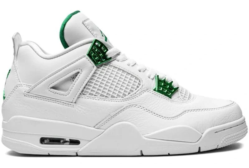 Air 4 Retro Sneakers In White