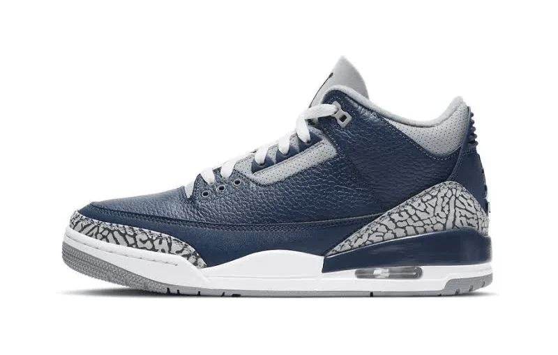Air Jordan 3 Retro 'Georgetown' Iconic Sneaker CT8532-401