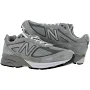 Balance Men's 990v4 Grey Athletic Shoes, Size 10