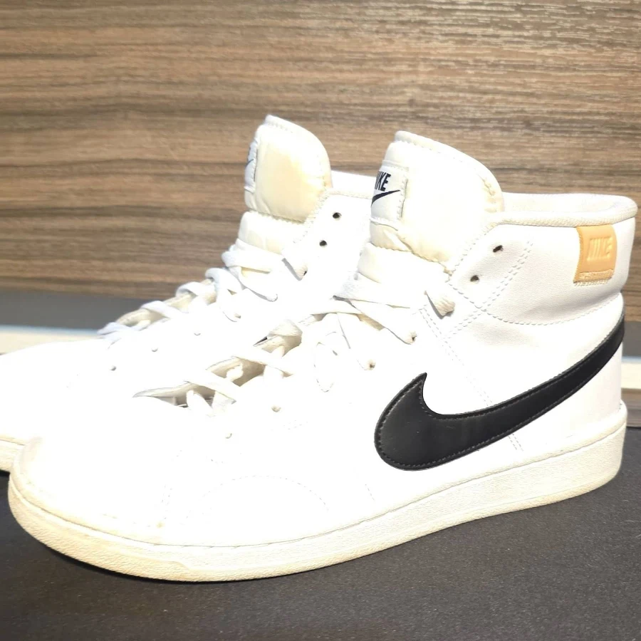 Nike Court Royale 2 Mid White Black White Onyx Cq9179-100