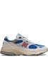 New Balance Women's X Kith 993 "Knicks Pack "Home" Lace-Up Sneakers - Blue - Low-top sneakers