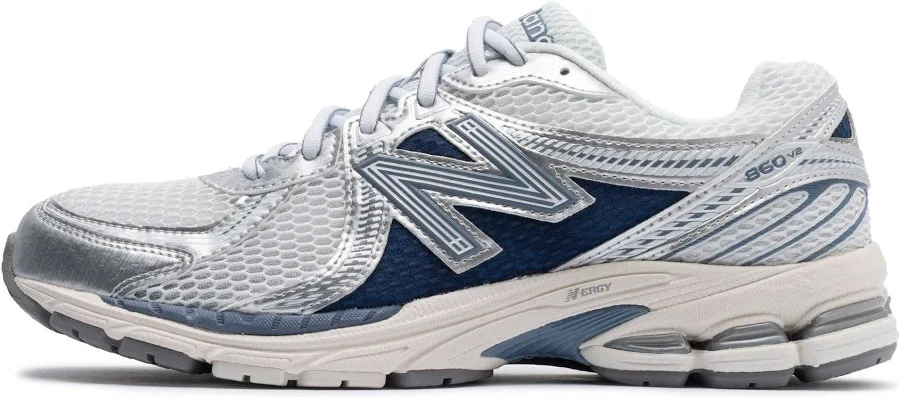 New Balance 860 V2 "northern Lights Pack" Athletic Men Sneakers - White/silver/blue