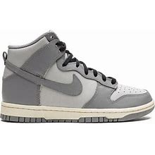 Nike Women's Dunk High "Aged" Sneakers - Gray - High-Top Sneakers - 9.5
