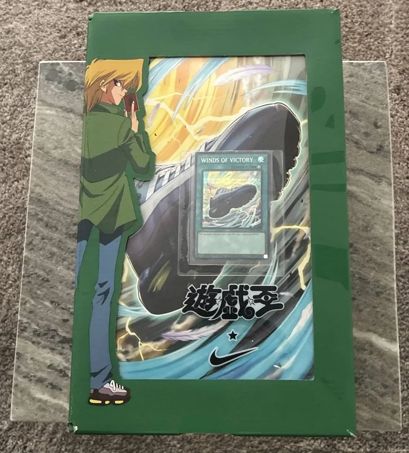 Nike Air Max 95 Yu-Gi-Oh! YGO Joey Psychic Blue Size US 8.5 CARD