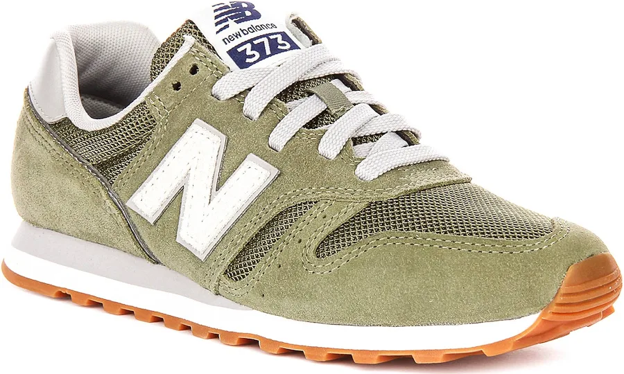 New Balance Men's 373v2 Lace-Up Slim Suede Sneakers