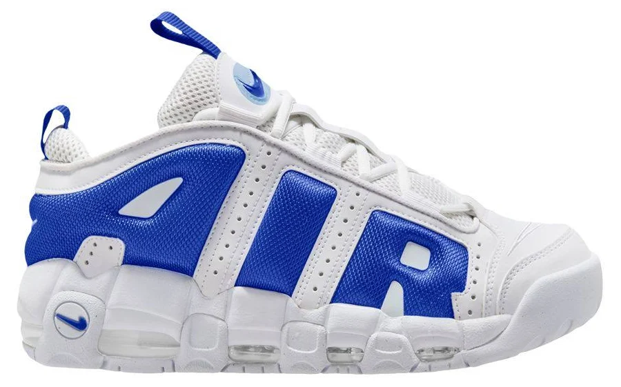 Nike Air More Uptempo Low 'White Hyper Royal' | Blue | Men's Size 7.5