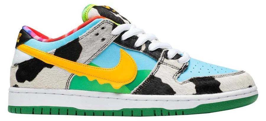 Ben & Jerry's x Nike Dunk Low SB 'Chunky Dunky' Special Ice Cream Box | Multi-Color | Men's Size 7.5