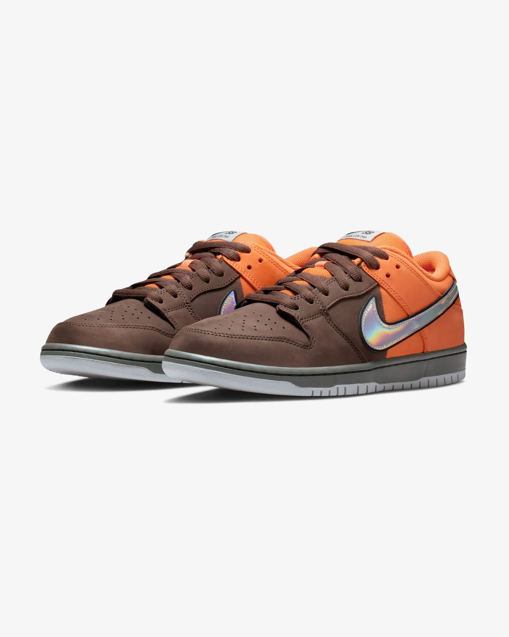 Nike Sb Dunk Low Pro - Safety Orange/ Wolf Grey - - / 10