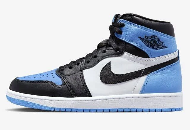 Jordan 1 Retro Og High Unc Toe Size 12