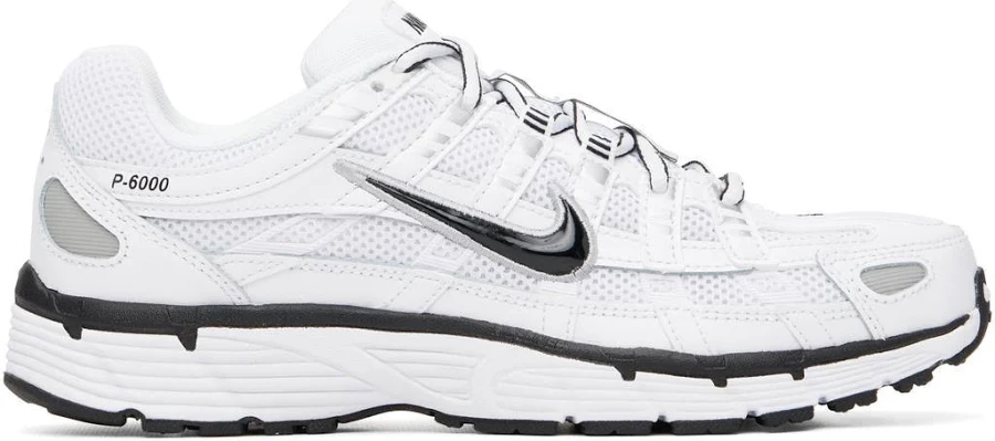 NIKE White P-6000 Sneakers - US 13 = IT 46