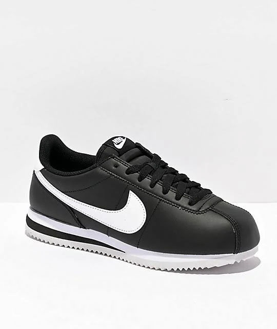 Nike Women's Cortez Black & White Shoes
