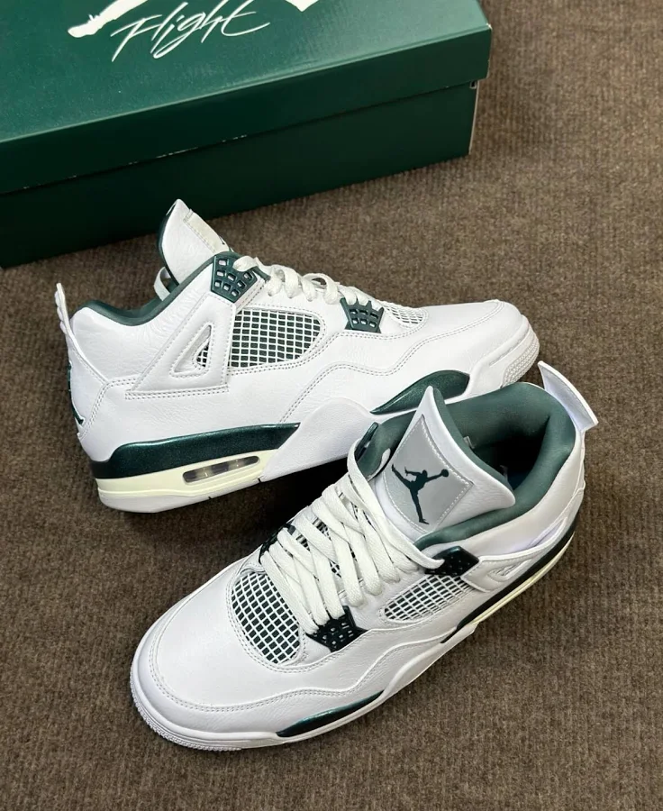 Air Jordan 4 Retro Oxidized Green Fq8138-103 Men Basketball Shoes