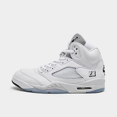 Air Jordan Kids' 5 Retro White