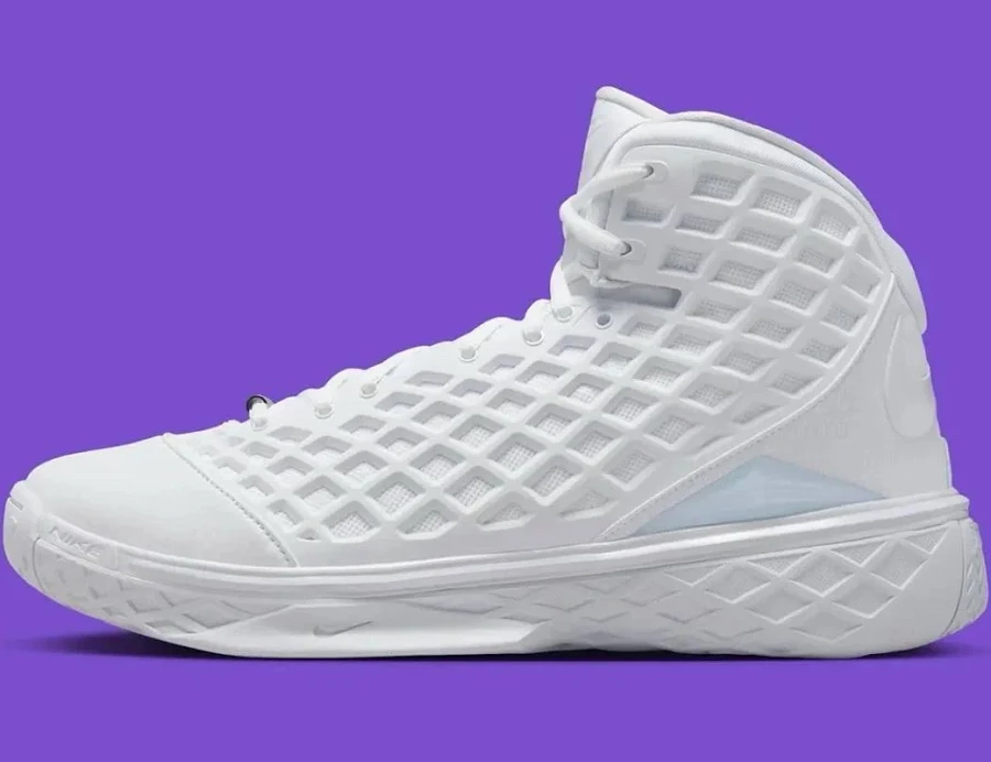 Nike Kobe 3 Protro Basketball Shoes Halo Triple White Hm4351-100 Mens