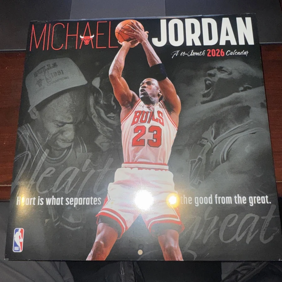 NBA Michael Jordan 2026 Wall Calendar, 16-Months, Trends International