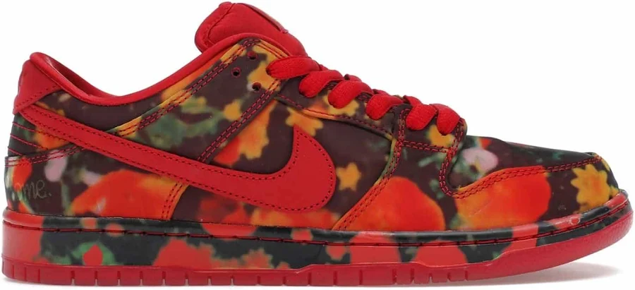 Nike SB Dunk Low The Wizard of oz Poppy Field