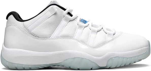 Jordan - Air Jordan 11 Retro Low "Legend Blue" sneakers - unisex - Calf Leather - 10 - White