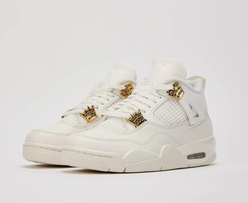 Jordan 4 Retro Metallic Gold (Women's) (Size 10.5,11,11.5