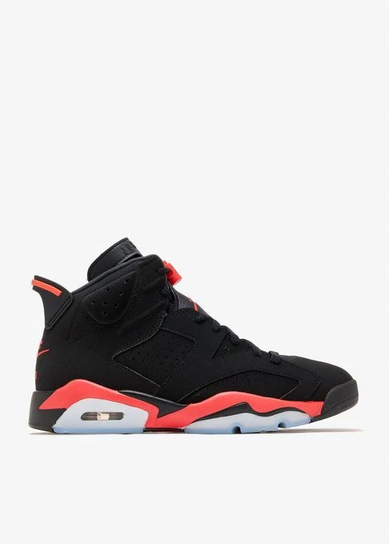 Nike Men's Air Jordan 6 Retro Sneakers - White - Hi-top sneakers - 12