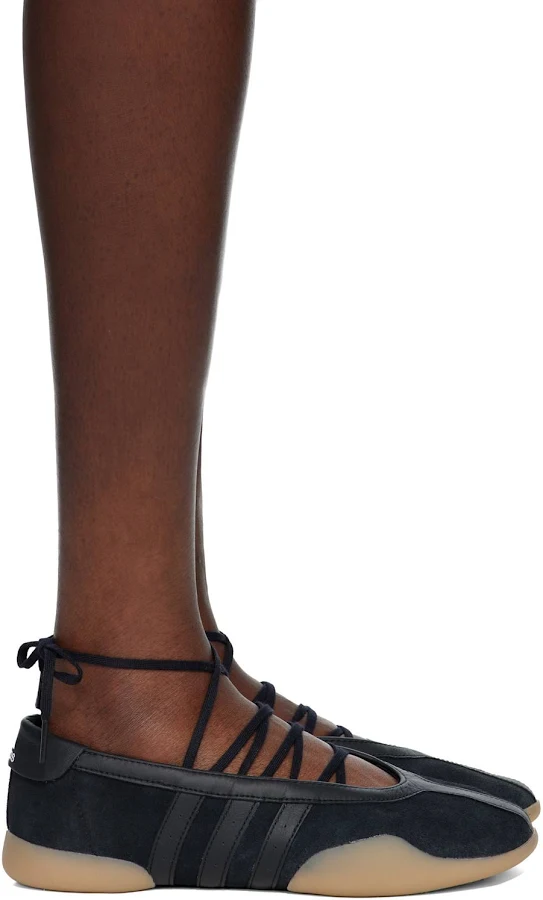 adidas Originals Black Taekwondo Mei Ballerina Flats