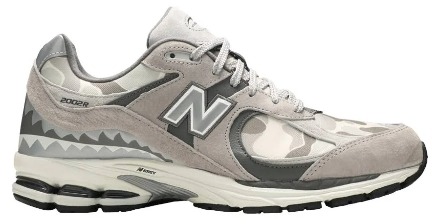 New Balance Bape X 2002r Men Sneakers - Grey