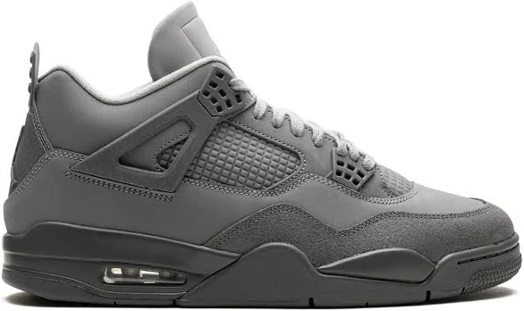 Jordan - Air Jordan 4 "Wet Cement" sneakers - unisex - Leather - 7.5 - Grey