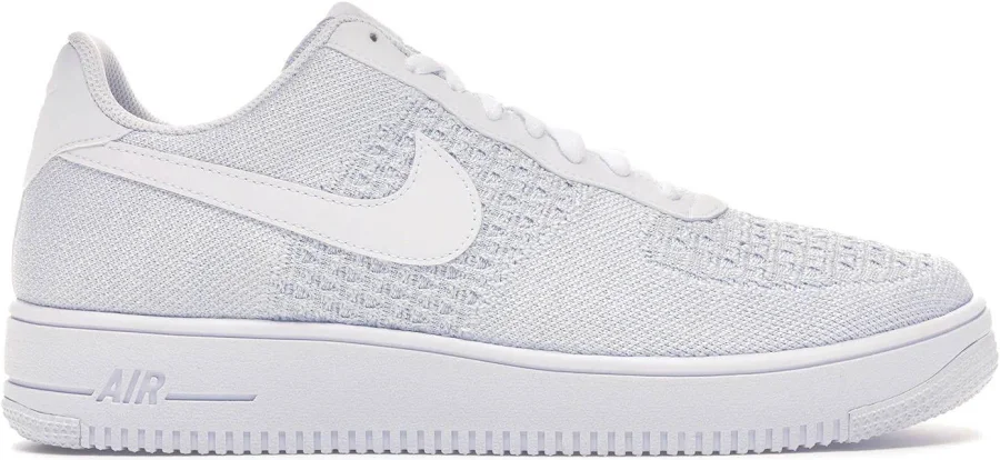 Nike Air Force 1 Flyknit 2 White Pure Platinum
