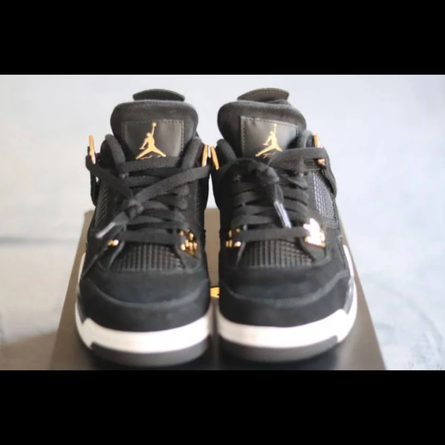 Jordan Shoes | Air Jordan 4 Retro “Royalty” | Color: Black | Size: 5.5 | Esmerivera19's Closet