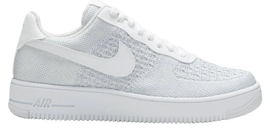 Nike Air Force 1 Flyknit Low 2.0 'Pure Platinum' | White | Men's Size 16.5