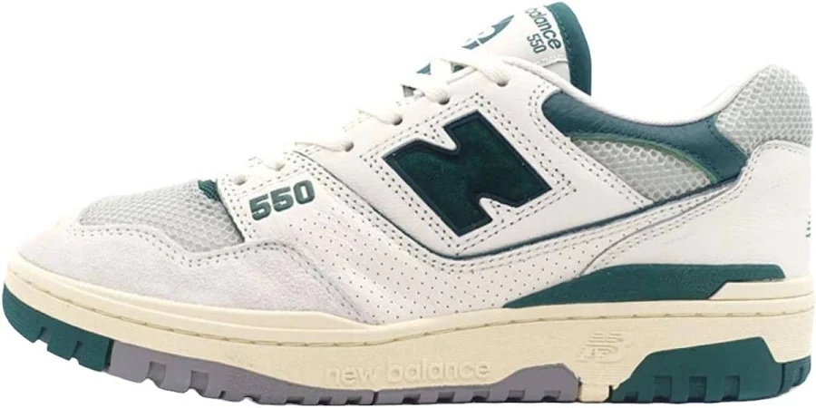 New Balance 550 Sea Salt / Marsh Green