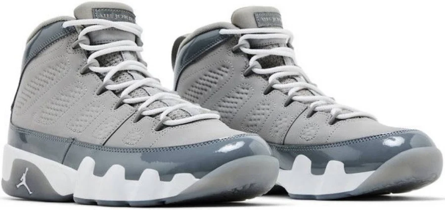 JORDAN 9 RETRO 'COOL GREY' 2025 (Men’s 4.5 = Women’s 6)