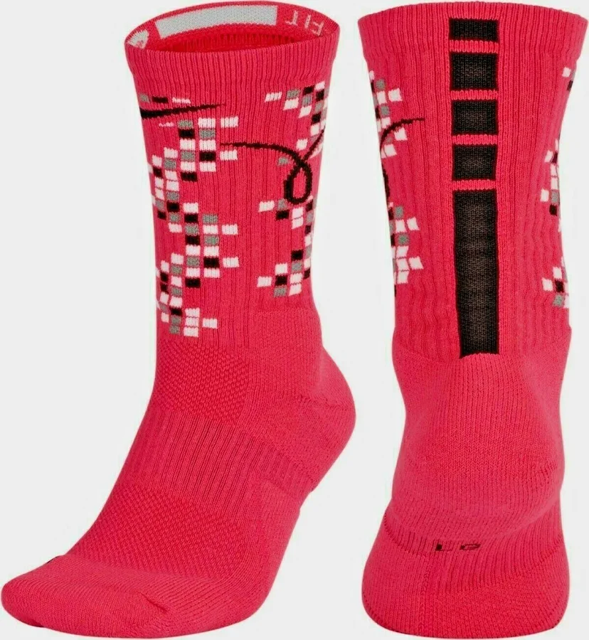 Nike Elite Kay Yow Basketball Crew Socks