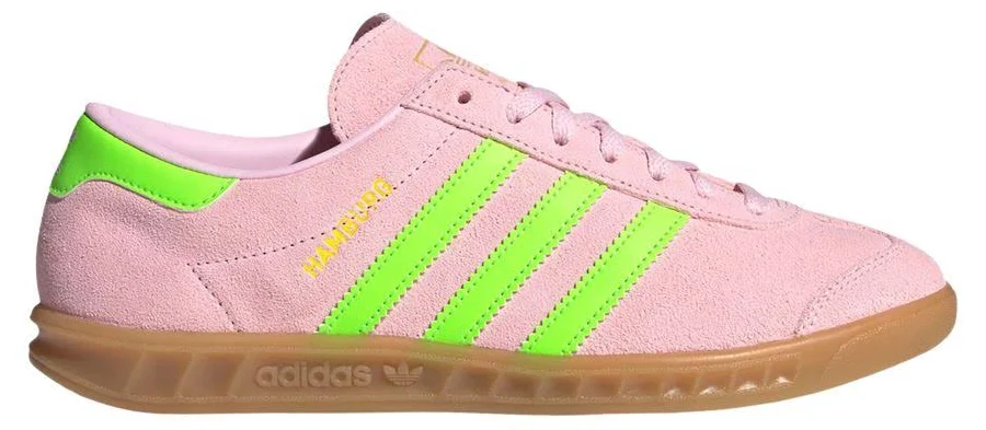 adidas Wmns Hamburg 'Clear Pink Solar Green' | Women's Size 8