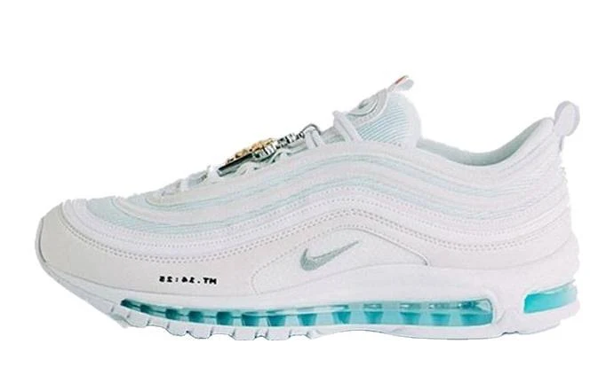 Nike Max 97 Mschf X Inri Jesus Shoes - White