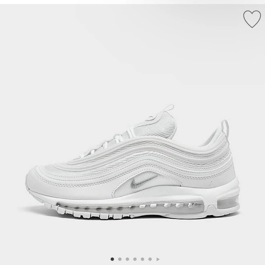 Nike Shoes | Nike Air Max 97 White Sneakers | Color: White | Size: 9 | Almeylan's Closet