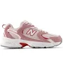 New Balance Unisex 530 Sneakers - Pink/Red (Size 10.5)