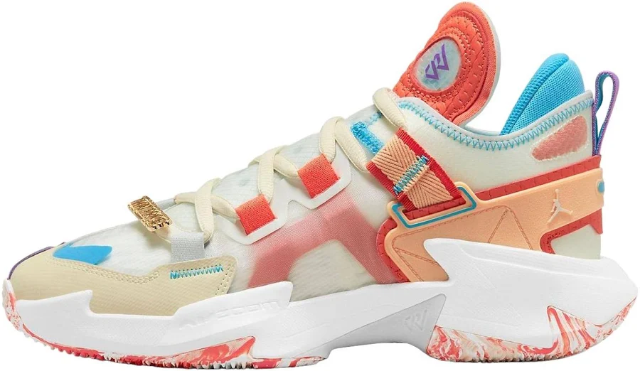 Jordan Why Not Zer0.5 Pf Athletic Men Sneakers - White/orange