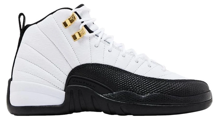 Jordan 12 Retro Gs 'taxi' 2025 - White