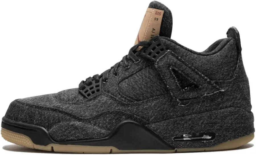 Air Jordan 4 Retro Levis NRG "Black Levis" AO2571 001